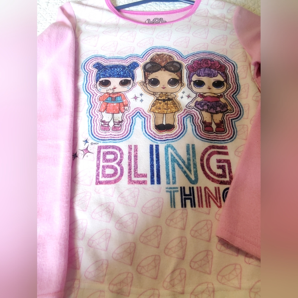 Lol surprise girl Pajamas Long sleeves Tee